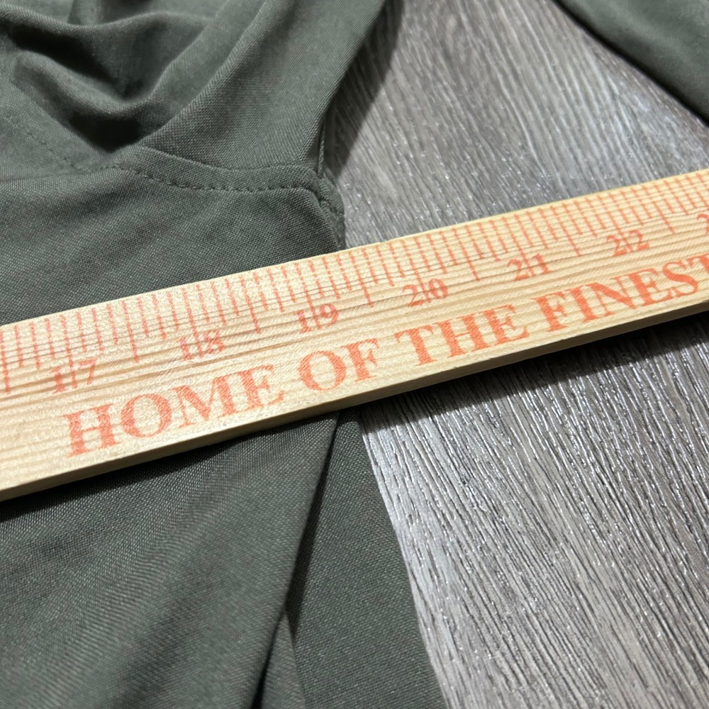 5.11 Tactical Button Down Jefferson Shirt Medium Green Long Sleeve Outdoor Duty - Picture 7 of 9